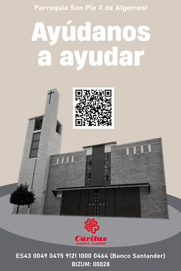 María Teresa y sus hijas mártires - Parroquia San Pio X Algemesí Valencia España - Qr-code para donaciones a la parroquia